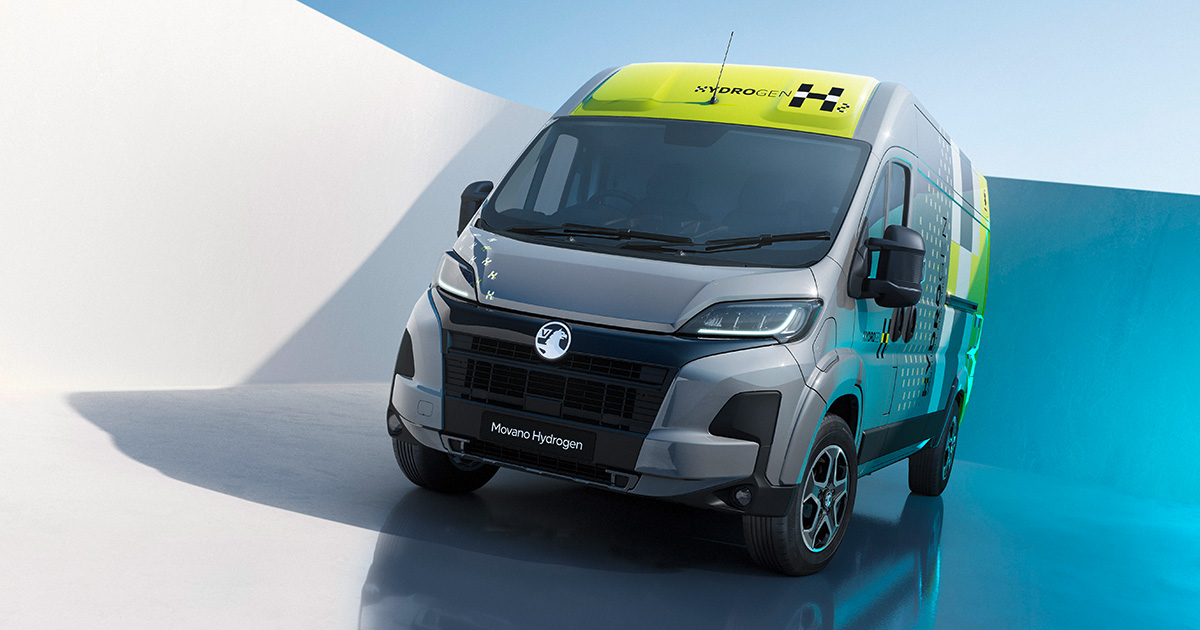 Vauxhall Movano Hydrogen van interiör