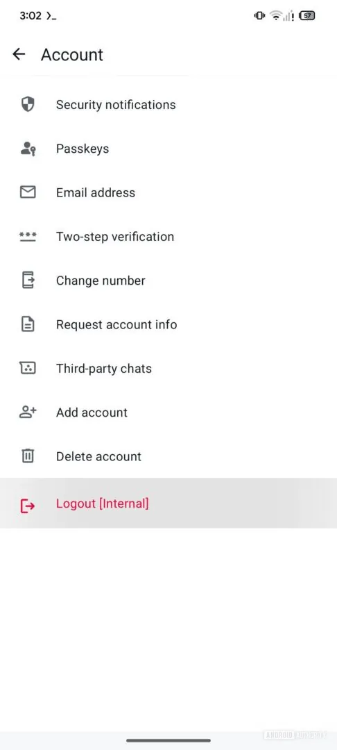 Alternativ för att logga ut från WhatsApp med all data raderad