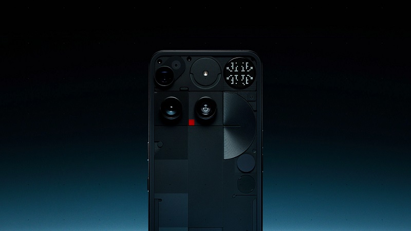 Glyph Matrix på Nothing Phone (3)