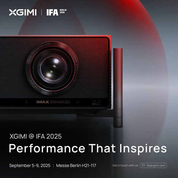 XGIMI teaser för ShowStoppers @ IFA2025-evenemanget